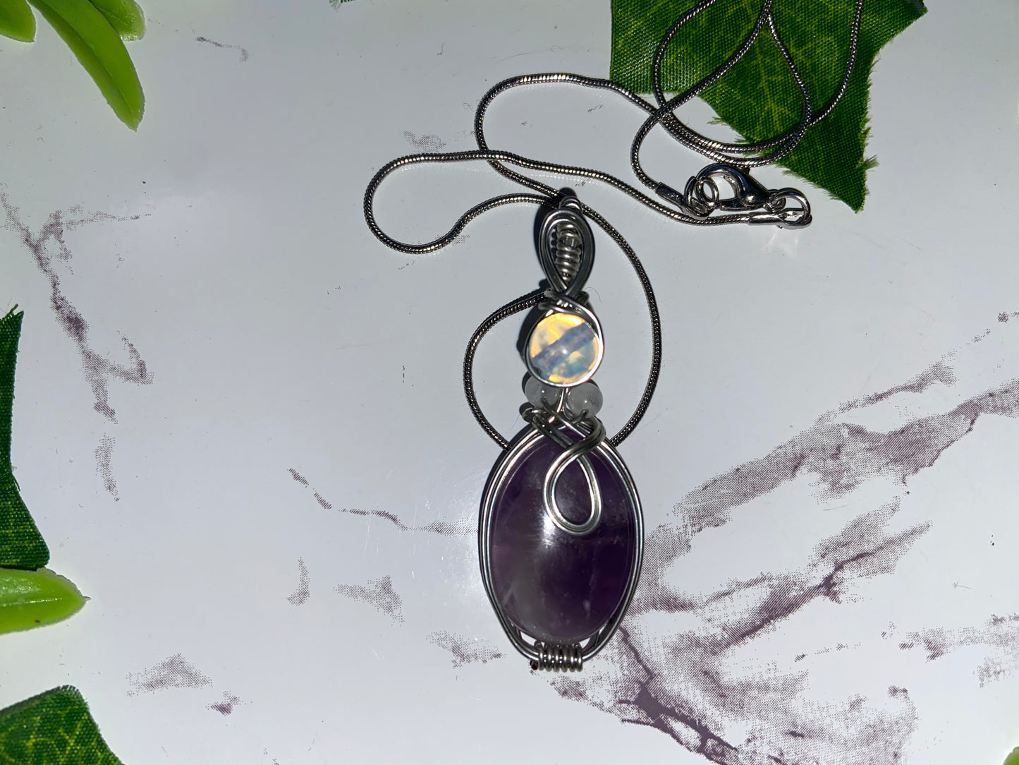 Gift from Hecate Amethyst Amulet