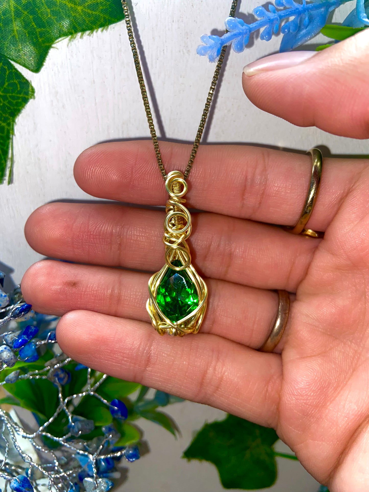 Thoth's Blessing Emerald Amulet