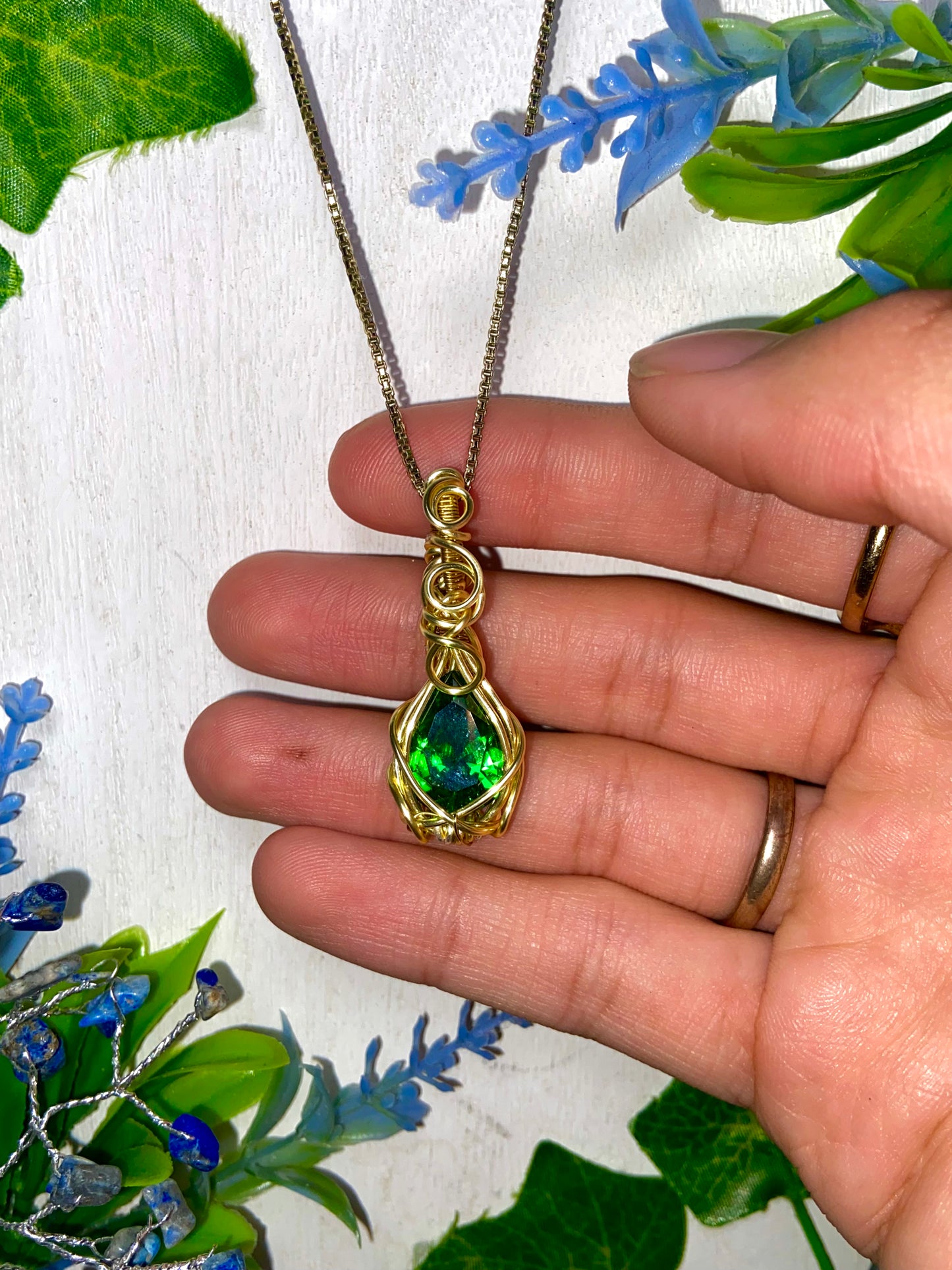 Thoth's Blessing Emerald Amulet