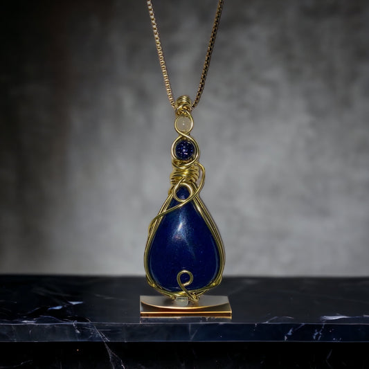 Heir of the Stars Lapis Lazuli Amulet