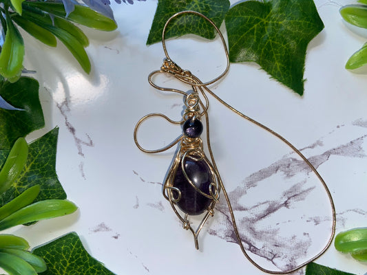 Circe’s Blessing Amethyst Amulet