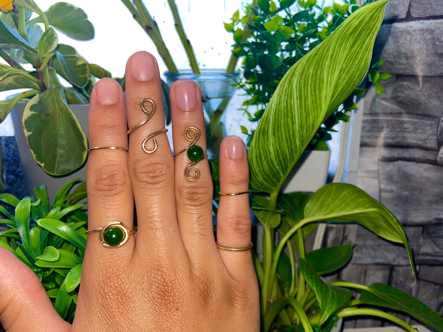 Jade Ring Set