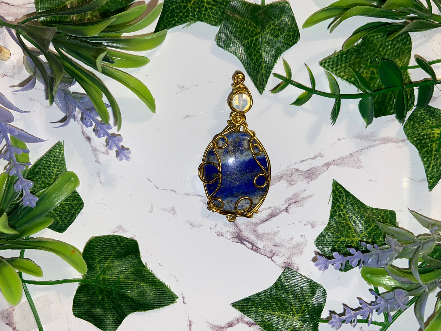 Soul of the stars Lapis Lazuli Pendant