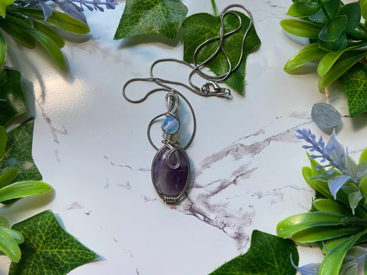 Gift from Hecate Amethyst Amulet